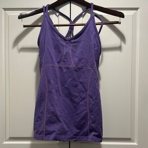 Athleta Purple Strappy Tank Top